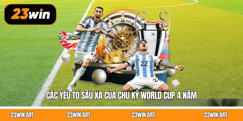 Các yếu tố sâu xa của chu kỳ World Cup 4 năm
